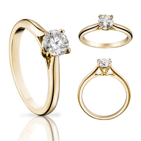 cartier solitaire rings.